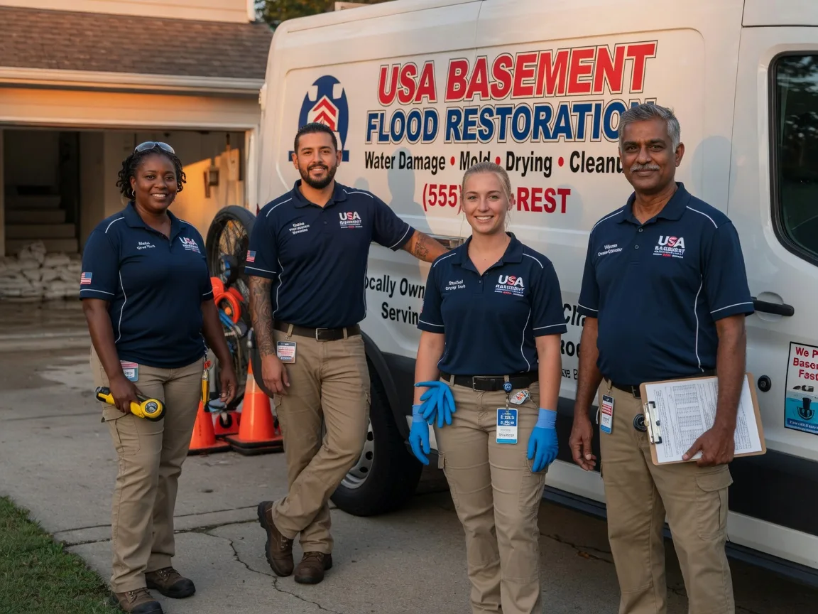 Basement Flood Cleanup company in Bradley, OK
